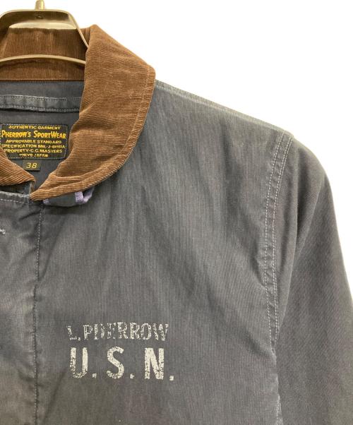 Pherrow's（フェローズ）Pherrow's (フェローズ) デッキジャケット ネイビー サイズ:38の古着・服飾アイテム