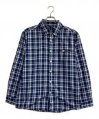 mont-bellモンベル）の古着「チェックシャツ」｜ブルー×ホワイト