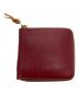 STUDIO D'ARTISAN&SA（ステュディオダルチザンアンドＳＡ）の古着「茜染コンパクトウォレット」｜ボルドー