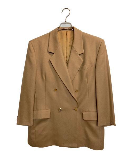 Burberry's（バーバリー）Burberry's (バーバリーズ) 金釦ダブルジャケット ベージュ サイズ:記載なし(実寸サイズ参考)の古着・服飾アイテム