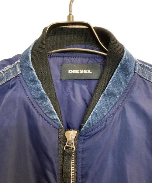 DIESEL（ディーゼル）DIESEL (ディーゼル) デニムラインMA-1 ネイビー サイズ:Mの古着・服飾アイテム