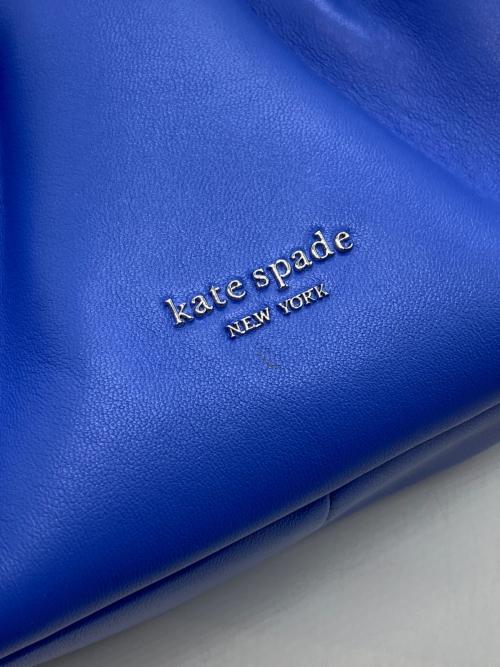 Kate Spade（ケイトスペード）Kate Spade (ケイトスペード) スフレ / クロスボディ2WAYバッグ ブルーの古着・服飾アイテム