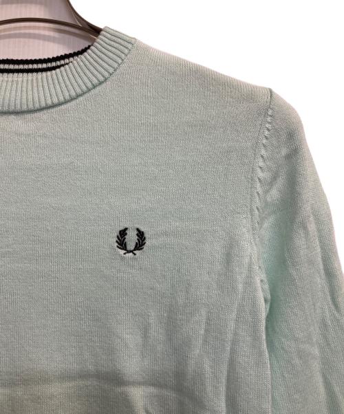 FRED PERRY（フレッドペリー）FRED PERRY (フレッドペリー) ニット ブルー サイズ:38の古着・服飾アイテム
