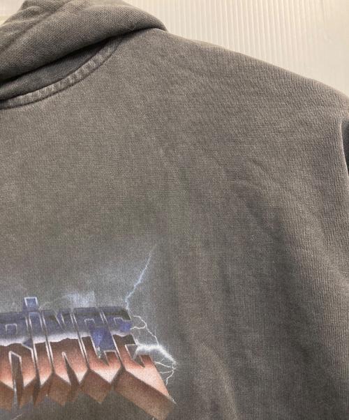 masonprince（メゾンプリンス）MASONPRINCE (メゾンプリンス) ヴィンテージ加工 ヘビーウェイトプリントパーカー グレー サイズ:2の古着・服飾アイテム