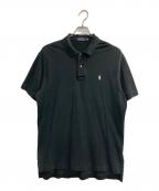 POLO RALPH LAURENポロ・ラルフローレン）の古着「ポロシャツ」｜ブラック