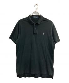 POLO RALPH LAUREN（ポロ・ラルフローレン）の古着「ポロシャツ」｜ブラック