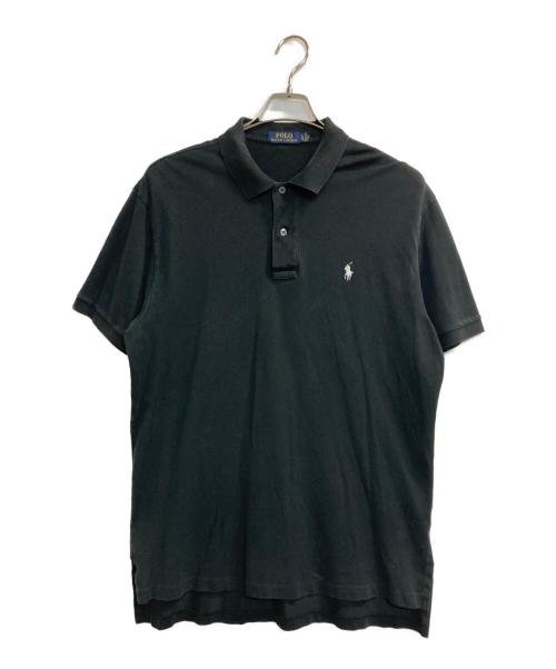 POLO RALPH LAUREN（ポロ・ラルフローレン）POLO RALPH LAUREN (ポロ・ラルフローレン) ポロシャツ ブラック サイズ:Ｌの古着・服飾アイテム