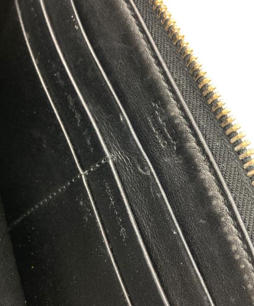 PRADA（プラダ）PRADA (プラダ) キルティングL字ファスナーウォレット ブラックの古着・服飾アイテム