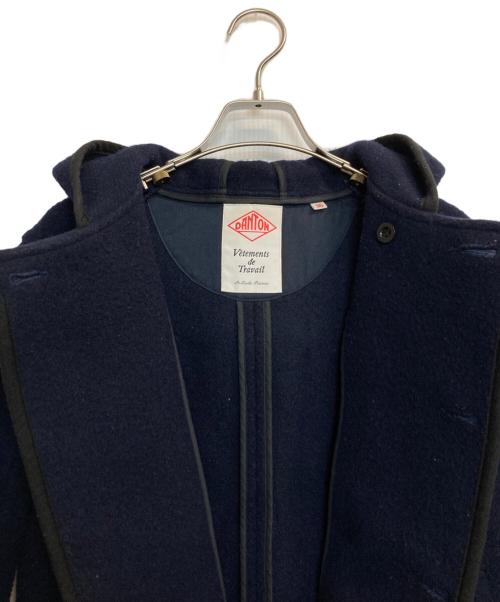 DANTON（ダントン）DANTON (ダントン) ウールモッサー フード ダブルボタンジャケット ネイビー サイズ:36の古着・服飾アイテム