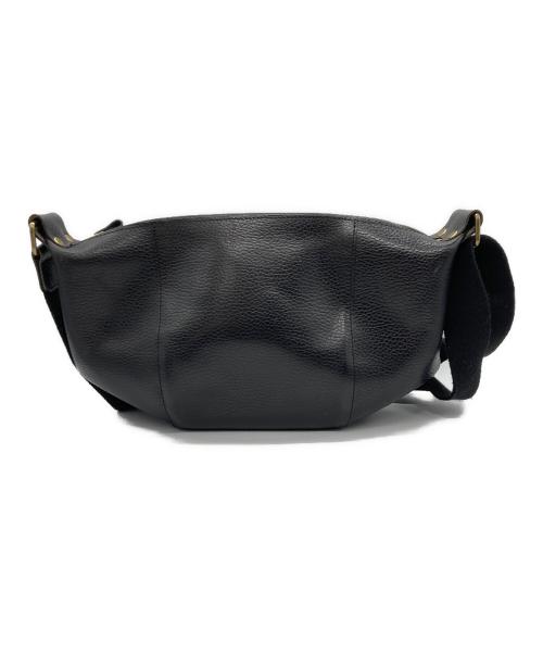 ART BROWN（アートブラウン）ART BROWN (アートブラウン) レザーショルダーバッグ ブラックの古着・服飾アイテム