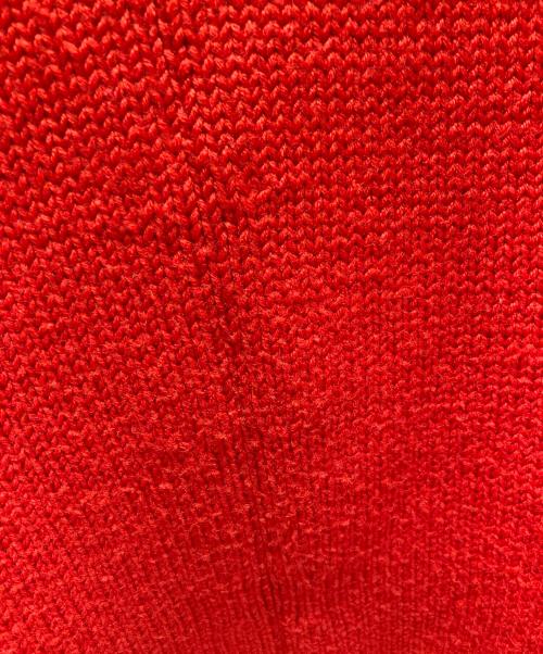 FOXEY（フォクシー）FOXEY (フォクシー) ニットジャケット レッド サイズ:42の古着・服飾アイテム