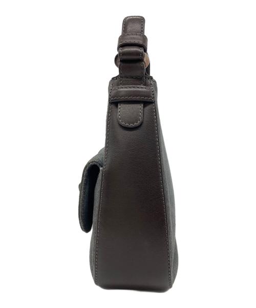 LOEWE（ロエベ）LOEWE (ロエベ) スエードワンショルダーバッグ グレーの古着・服飾アイテム