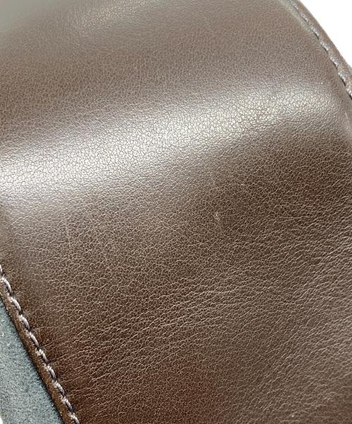 LOEWE（ロエベ）LOEWE (ロエベ) スエードワンショルダーバッグ グレーの古着・服飾アイテム