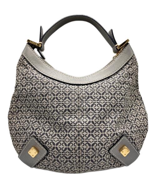 LOEWE（ロエベ）LOEWE (ロエベ) ホーボーバッグ グレーの古着・服飾アイテム