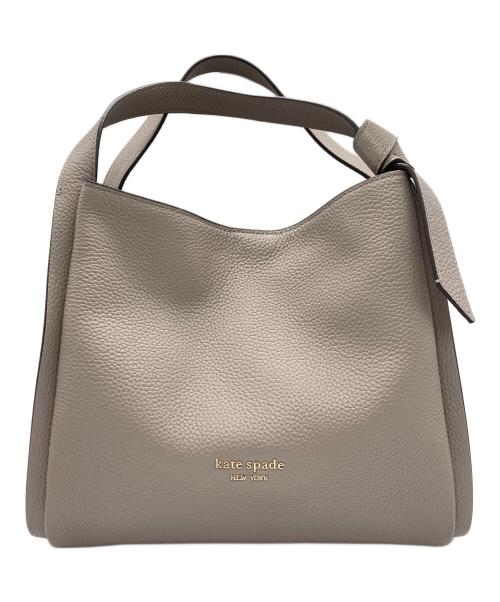 Kate Spade（ケイトスペード）Kate Spade (ケイトスペード) 2WAYショルダーバッグ ベージュの古着・服飾アイテム