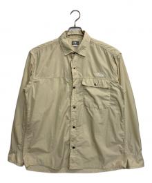 THE NORTH FACE（ザ ノース フェイス）の古着「L/S Nuptse Shirt」｜アイボリー