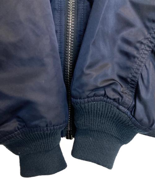 ALPHA（アルファ）ALPHA (アルファ) リバーシブルMA-1ジャケット ネイビー サイズ:Lの古着・服飾アイテム