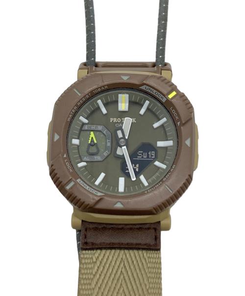 CASIO（カシオ）CASIO (カシオ) 腕時計 / リストウォッチ ブラウンの古着・服飾アイテム