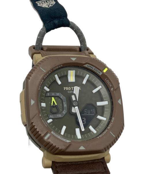 CASIO（カシオ）CASIO (カシオ) 腕時計 / リストウォッチ ブラウンの古着・服飾アイテム