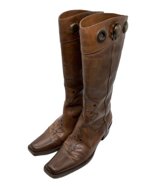 MARNI（マルニ）MARNI (マルニ) ウェスタンブーツ ブラウン サイズ:38の古着・服飾アイテム