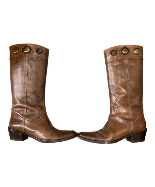 MARNI（マルニ）MARNI (マルニ) ウェスタンブーツ ブラウン サイズ:38の古着・服飾アイテム