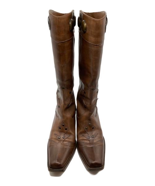MARNI（マルニ）MARNI (マルニ) ウェスタンブーツ ブラウン サイズ:38の古着・服飾アイテム