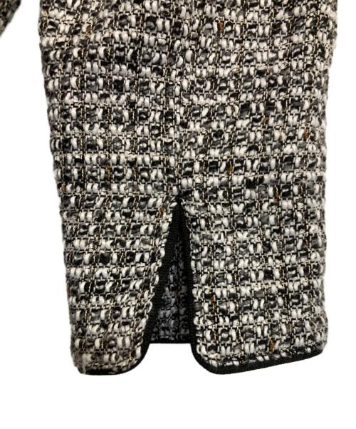 EmiriaWiz（エミリアウィズ）EmiriaWiz (エミリアウィズ) ツイードワンピース ブラック×ホワイト サイズ:Ｍの古着・服飾アイテム