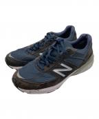NEW BALANCEニューバランス）の古着「M990NV5」｜ネイビー