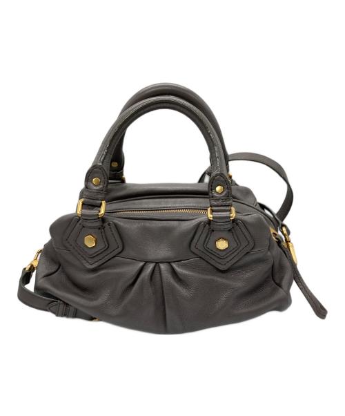 MARC JACOBS（マークジェイコブス）MARC JACOBS (マークジェイコブズ) レザー2wayホーボーバッグ ブラウンの古着・服飾アイテム