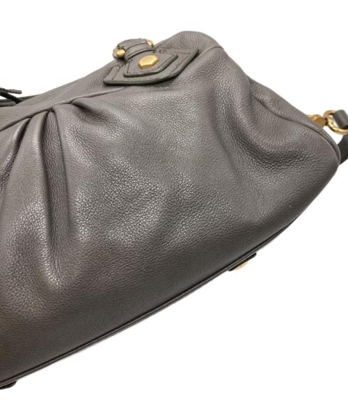 MARC JACOBS（マークジェイコブス）MARC JACOBS (マークジェイコブズ) レザー2wayホーボーバッグ ブラウンの古着・服飾アイテム