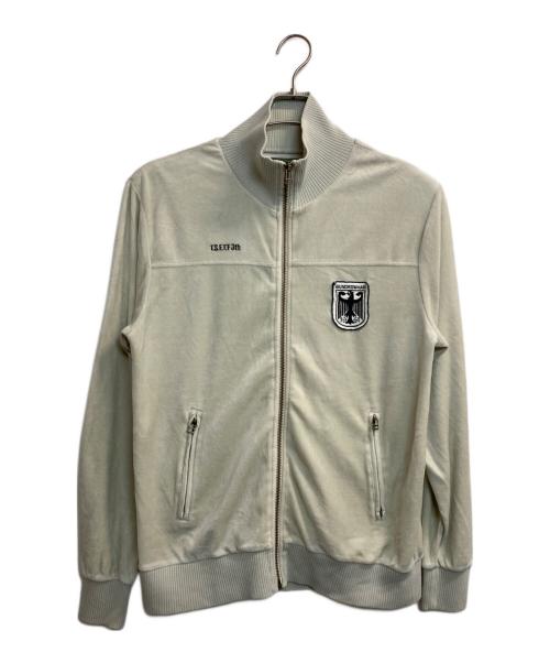 BUNDESWEAR（ブンデスウエア）BUNDESWEAR (ブンデスウエア) ベロアジャケット アイボリー サイズ:Lの古着・服飾アイテム
