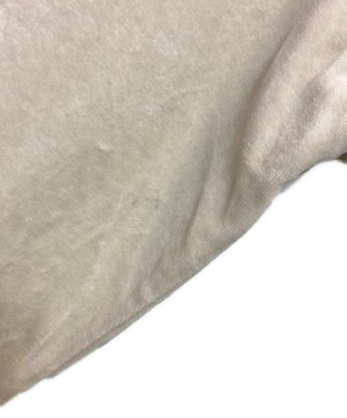 BUNDESWEAR（ブンデスウエア）BUNDESWEAR (ブンデスウエア) ベロアジャケット アイボリー サイズ:Lの古着・服飾アイテム