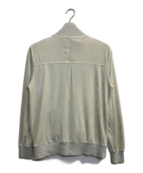 BUNDESWEAR（ブンデスウエア）BUNDESWEAR (ブンデスウエア) ベロアジャケット アイボリー サイズ:Lの古着・服飾アイテム