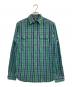 RRL（ダブルアールエル）の古着「チェックシャツ」｜グリーン×ブルー