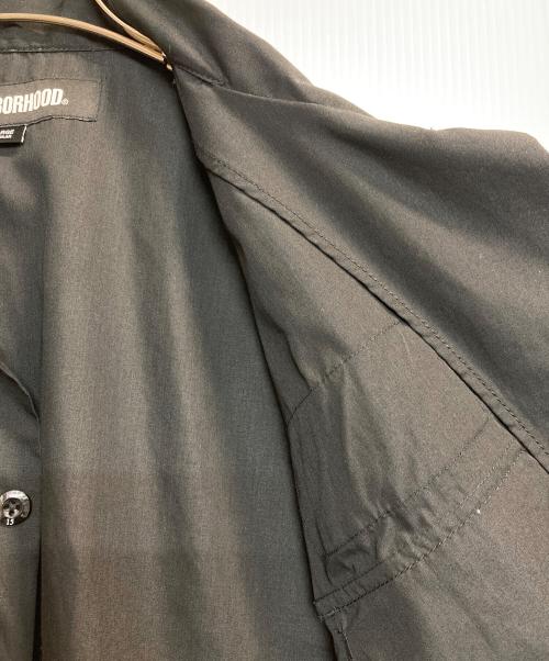 NEIGHBORHOOD（ネイバーフッド）NEIGHBORHOOD (ネイバーフッド) 24SS CLASSIC WORK SHIRT SS / クラシックワークシャツ ブラック サイズ:Lの古着・服飾アイテム