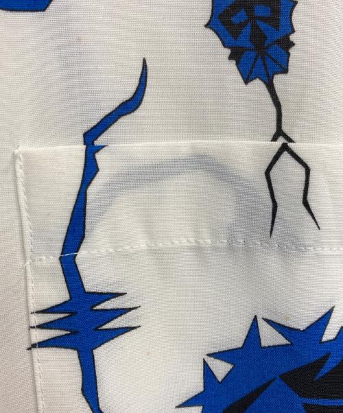 WACKO MARIA（ワコマリア）WACKO MARIA (ワコマリア) WOLF’S HEAD (ウルフズヘッド) HAWAIIAN SHIRT / ハワイアンシャツ ホワイト サイズ:Lの古着・服飾アイテム