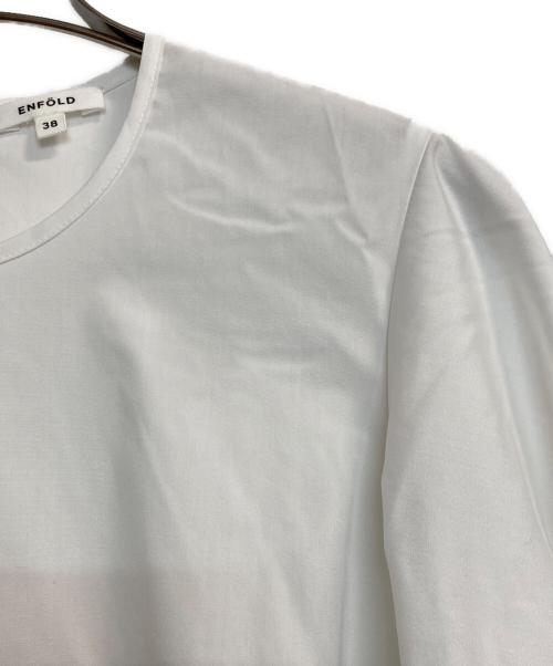 ENFOLD（エンフォルド）ENFOLD (エンフォルド) ブラウス ホワイト サイズ:38の古着・服飾アイテム