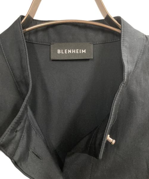 BLENHEIM（ブレンヘイム）BLENHEIM (ブレンヘイム) フリルヘムシャツ ブラック サイズ:XSの古着・服飾アイテム