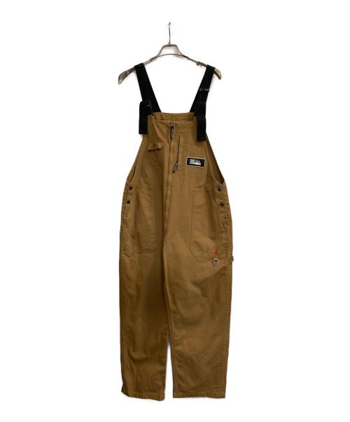FIRST DOWN（ファーストダウン）FIRST DOWN (ファーストダウン) 難燃オーバーオール カーキ サイズ:Ｍの古着・服飾アイテム