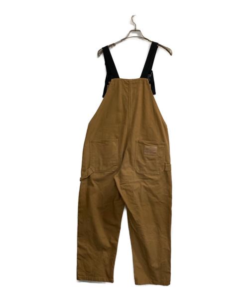 FIRST DOWN（ファーストダウン）FIRST DOWN (ファーストダウン) 難燃オーバーオール カーキ サイズ:Ｍの古着・服飾アイテム