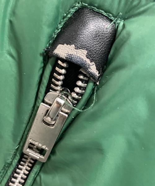 DIESEL（ディーゼル）DIESEL (ディーゼル) 3M Thinsulate中綿ジャケット グリーン サイズ:Ｍの古着・服飾アイテム