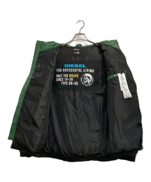 DIESEL（ディーゼル）DIESEL (ディーゼル) 3M Thinsulate中綿ジャケット グリーン サイズ:Ｍの古着・服飾アイテム