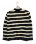 Drawer (ドゥロワー) ボーダーシャギーカーディガン ブラック×ホワイト サイズ:1：6000円