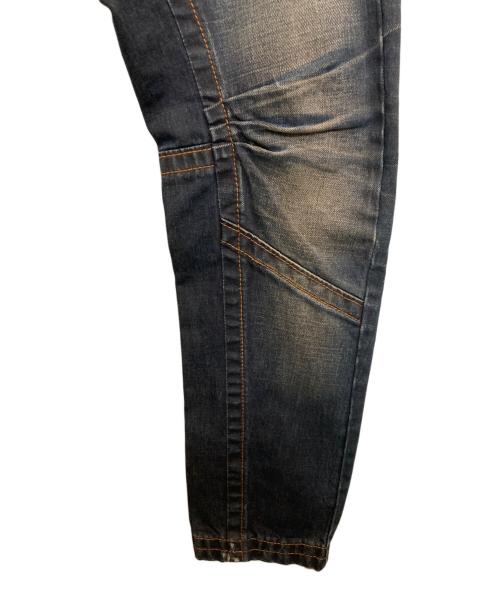 GALLIANO（ガリアーノ）GALLIANO (ガリアーノ) 3Dカーブダメージデニムパンツ インディゴ サイズ:30　44の古着・服飾アイテム