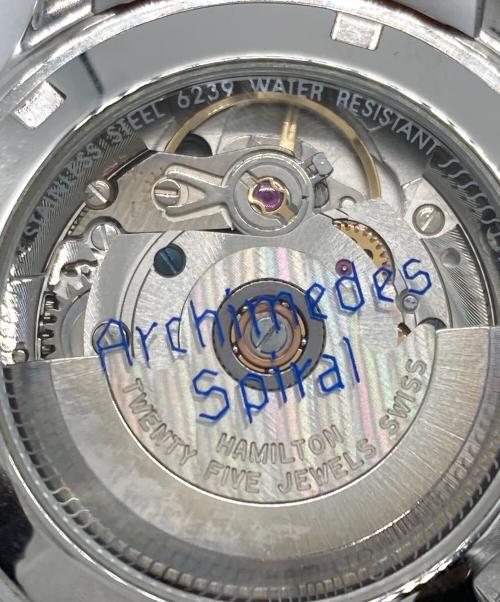 HAMILTON（ハミルトン）HAMILTON (ハミルトン) リストウォッチ ホワイトの古着・服飾アイテム