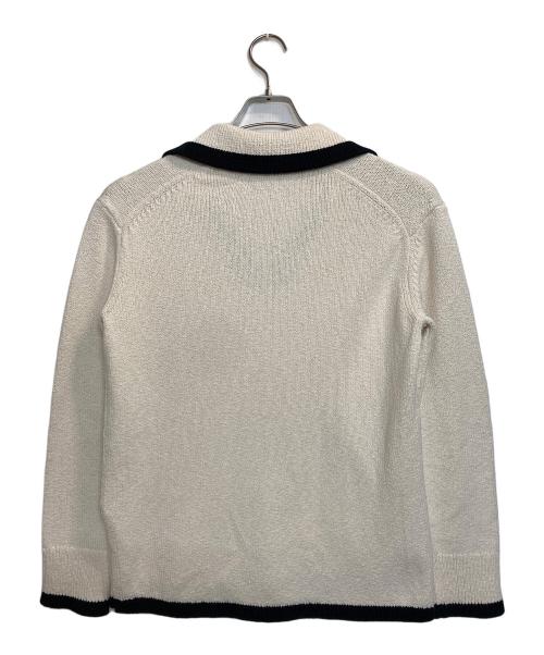 theory（セオリー）theory (セオリー) Wave Boucle OW LS Pullover アイボリー サイズ:Pの古着・服飾アイテム