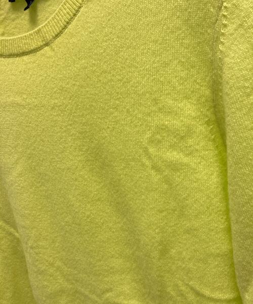 theory（セオリー）theory (セオリー) カシミヤニット イエロー サイズ:Sの古着・服飾アイテム
