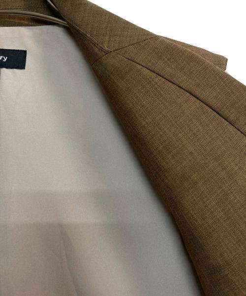 theory（セオリー）theory (セオリー) ダブルフェイスベスト ブラウンの古着・服飾アイテム