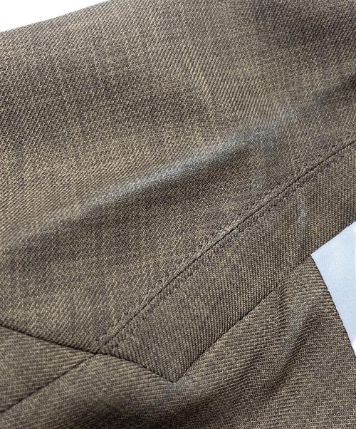 theory（セオリー）theory (セオリー) ダブルフェイスベスト ブラウンの古着・服飾アイテム