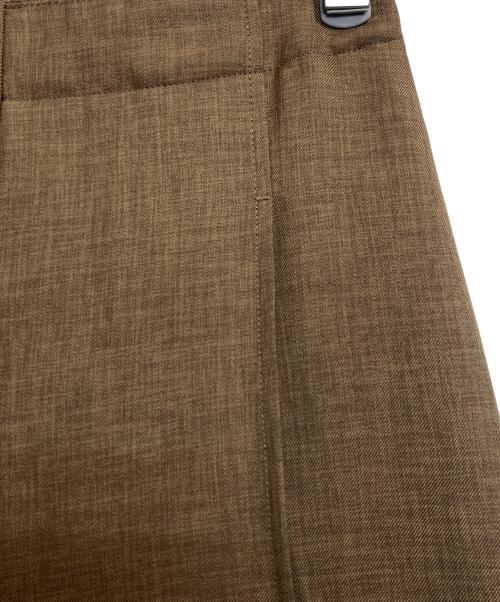 theory（セオリー）theory (セオリー) City Twill Deep Pleated Pant ブラウン サイズ:XX0の古着・服飾アイテム